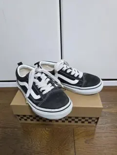 Vans ブラック ホワイト スニーカー20cm