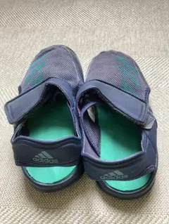 adidas ネイビー サンダル 22.0cm