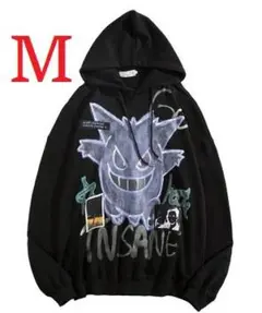 新品　ゲンガー　Mサイズ　ビッグパーカー　スウェット　トレーナー　ポケモン