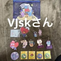 BT21 キーホルダー＆缶バッジセット