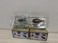 新品　昆虫フィギュア 一番くじ 世界の昆虫博物館 H賞 2点セットのサムネイル