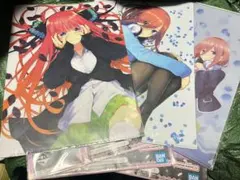 五等分の花嫁 クリアファイル まとめ売り 中野二乃　三玖