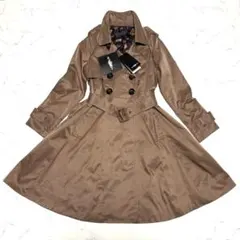 【新品タグ付】RUIRUE BOUTIQUE トレンチコート 裏地総柄 ベルトのサムネイル