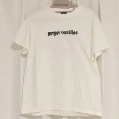 【go!go!vanillas】PUFF PRINT LOGO Tシャツ 白 М