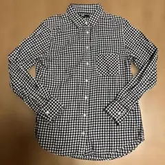 ユニクロ　チェックシャツ　M レディース