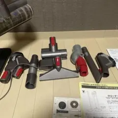 【手渡し・引き取り限定】木製スタンド＆付属品 Dyson V7 Slim セット 手渡し・引き取り限定】木製スタンド＆付属品 Dyson V7 Slim セット