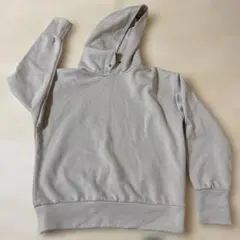 Elura ベージュ　フード付きパーカー　裏起毛