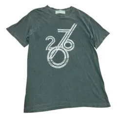 Bug Industry ヴィンテージ風Tシャツ グリーン ダメージ加工 Sのサムネイル