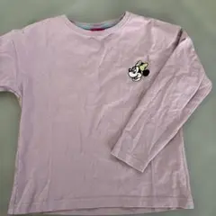 ミニー刺繍付き長袖カットソー