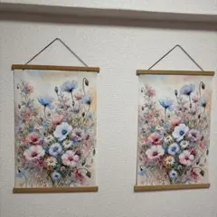 Wall Art Hanging Poster 2枚セット