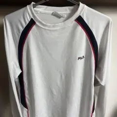 FILA 長袖カットソー ホワイト Lサイズのサムネイル