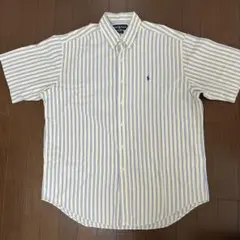 Ralph Lauren BLAKE ストライプシャツ Lサイズのサムネイル