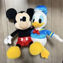 ミッキー　ドナルド　ミッキードナルドペアぬいぐるみ
