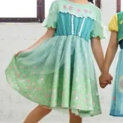 アナ雪　エルサのサプライズ　しまむら　ドレス　ワンピース　110cm