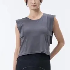 SUKALA 新品レア ブラトップ付きバルーンカシュクールトップス