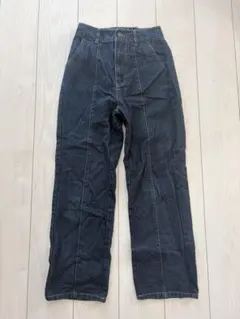 INGNI デニムパンツ レースアップ インディゴ　F
