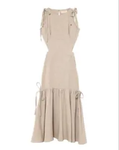 ANDMARY アンドマリー】Grenda ribbon long dress - メルカリ