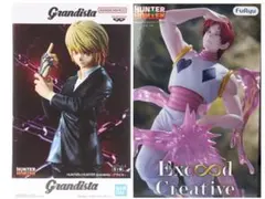 HUNTER×HUNTER フィギュア クラピカ ヒソカ 2体セットのサムネイル