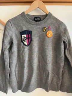 試着のみ　超美品　パーリーゲイツ ニットブルゾン　2 レディースL 試着のみ 超美品 パーリーゲイツ ニットブルゾン 2 レディースL