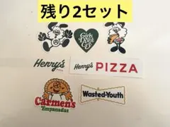 girls don't cry henry's pizza ステッカーのサムネイル
