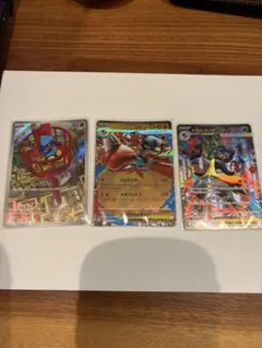 ポケモンカード メガルカリオex sr リオル ar 3枚 - メルカリ