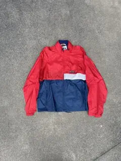 古着 90s ヴィンテージ ナイロンジャケット レッド XL