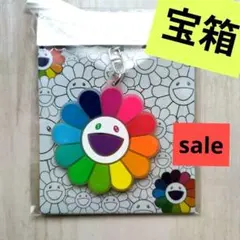 村上隆 ラバーストラップ フラワー パープル - メルカリ