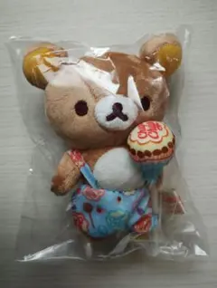リラックマ×チュッパチャプス ぶらさげぬいぐるみ　 ロフト　リラックマ