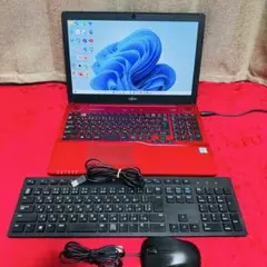 S526 富士通ノートパソコンi7メモリ8G高速SSD Win11オフィス付き