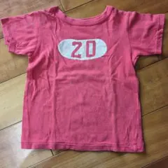DENIM DUNGAREE Tシャツ ピンク 110-115cmのサムネイル