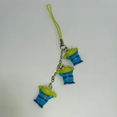 リトルグリーンメンストラップ　キーホルダー　トイ・ストーリー　ディズニー
