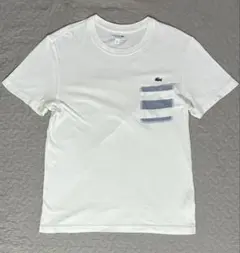 LACOSTE ラコステ ポケット付き Tシャツ ホワイト FR3 US Sのサムネイル