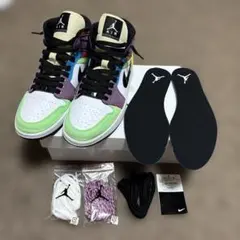 2026年最新】ナイキ エア ジョーダン1 ミッド マルチカラー NIKE AIR