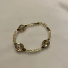ハンドメイド　ビーズ　ブレスレット　素材としても