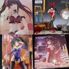 d*4様 デート・ア・ライブ　時崎狂三　フィギュア4点セット