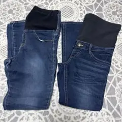 アカチャンホンポ　マタニティ　デニム　S