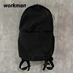 workmanワークマンリュック　黒　美品のサムネイル