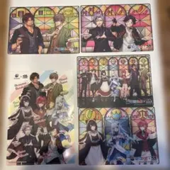 にじさんじ　くら寿司　クリアファイル　下敷き