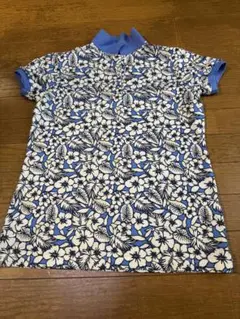 マスターバニー花柄ポロシャツ レディース ゴルフウェア