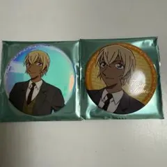 名探偵コナンプラザ アンティーク缶バッジ vol.2 安室透 - メルカリ