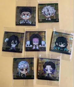 鬼滅の刃　ウエハース　ステッカー　シール　まとめて7枚