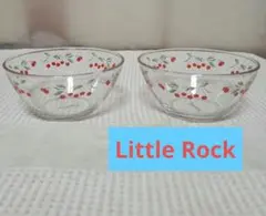 Little Rock ガラスボウル レトロ ヴィンテージ アルコロック