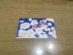 使用済みテレホンカード サンタさんデザインのサムネイル