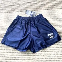 新品タグ付き　TSP 卓球ウェア　ショートパンツ ヴィクタス　140 ネイビー