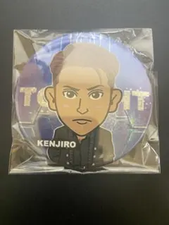 三代目JSB 山下健二郎 TONIGHT レア75mm缶バッジ