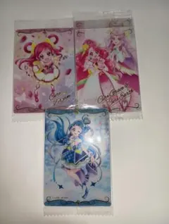 プリキュアカードウエハース13 キュアドリーム キュアグレース キュアウインクのサムネイル