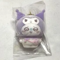 ちいかわ サンリオ フロッキーマスコットチャーム（モモンガ×クロミ）のサムネイル