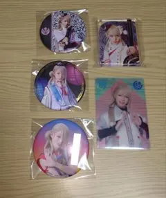 刀ミュ 今剣 缶バッジ・アクキー クリアカード