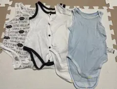 肌着4点セット　ユニクロ・西松屋　80㎝　綿100%