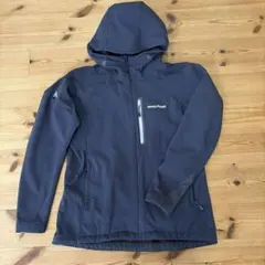 モンベル パウダーシェッド パーカー レディースM ネイビー 1106573